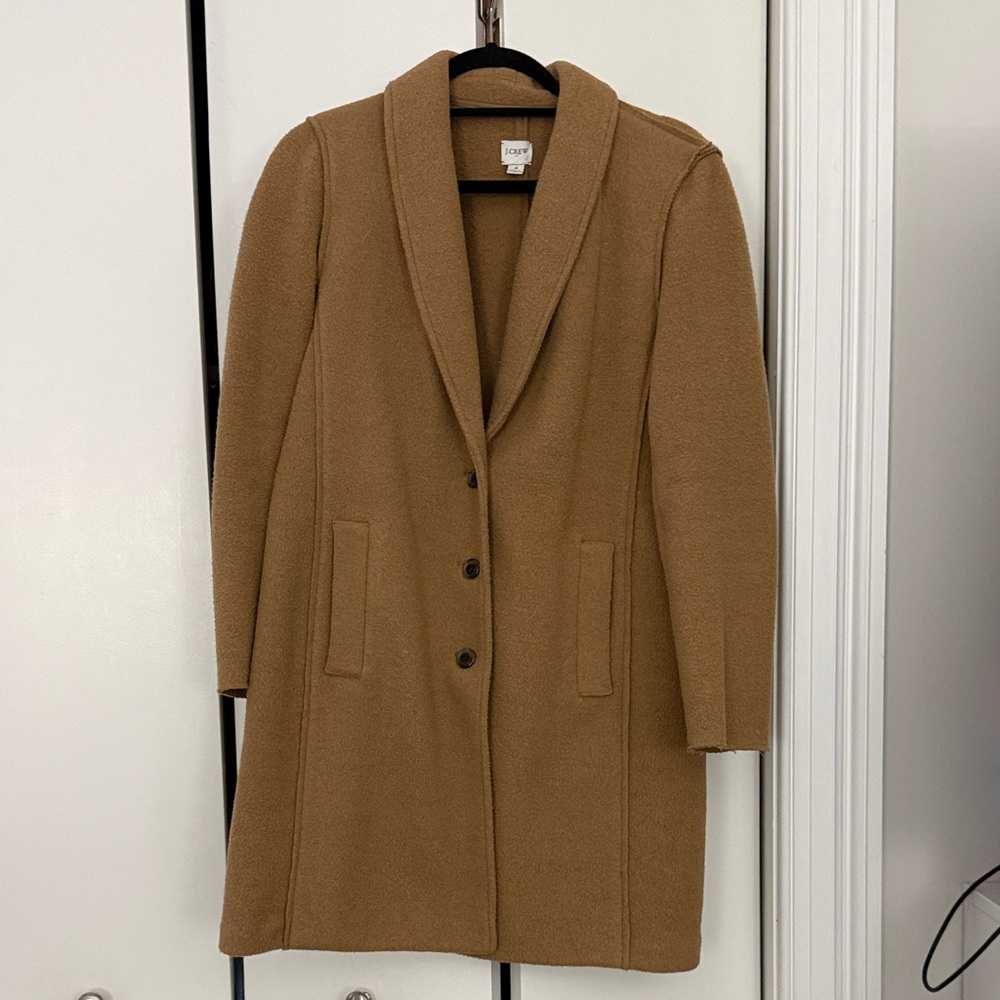J Crew Camel Trench Coat